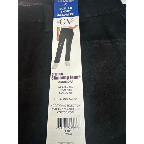 Gloria Vanderbilt Amanda Ladies Slimming Jeans NWT - Size 10 / Short (29 inseam) - Picture 4 of 5
